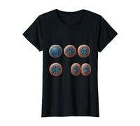 Mitosis Cell Division Microbiology Cellular Biology Value Graphic T-Shirt, Women, Black, L