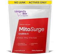 MitoSurge Urolithin A 500mg - High-Strength Cellular Repair & Energy Supplement - Supports Muscle Strength, Mitochondrial Function & Healthy Aging - 60 Capsules - 30-Day Supply