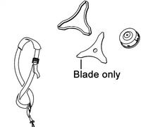 Mitox 3 Tooth Brushcutter Blade 255mm MIC43.1100.0001