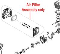 Mitox Air Filter Assembly TBC261D.01.08.00-00