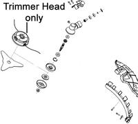Mitox Brushcutter Trimmer Head M10x1.25LH MI06.06.902