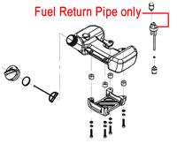 Mitox Fuel Return Pipe MITBC430D.01.13.00-5