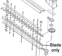 Mitox Hedgetrimmer Blade MIC26.1615.0301