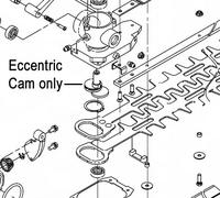 Mitox Hedgetrimmer Eccentric Cam MIGJ330.2-12A
