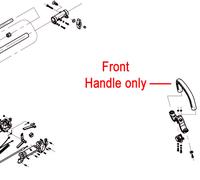 Mitox Hedgetrimmer Front Handle MITBC431S.05.01-1