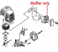 Mitox Muffler & Catalyst MI1E34F-2E.2