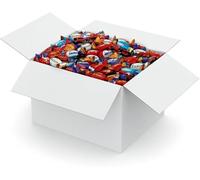 MITRAM Assorted Milk Chocolate Bulk Box 2.4kg | Mixed Miniature Treat-Size Chocolates & Biscuits, Individually Wrapped Sweets Multipack, For Party Bags, Sharing & Gifting