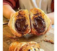 Mitram Premium Hazelnut Croissants, Ready-to-EAT Box, Individually Wrapped Pastries, 350-400g, Contains Wheat, Milk, Butter, Eggs, Tree Nuts