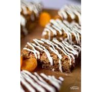 Mitram White Chocolate Coated Oat Flapjack, Golden Syrup Base, 120g Bars, Pack of 12, Individually Wrapped