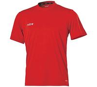 Mitre Adult Camero Short Sleeve Football Kit Jersey | Athletic Teamwear | Breathable Gym Top, Scarlet, XXL