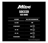 Mitre Adult Impel One 24 Football, White/Black/Sage Leaf, 3