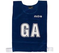 Mitre Adult Netball Pro Sports Training Bibs (Pack of 7 Bibs), Navy, L