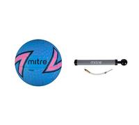 Mitre Attack Netball, Popular Style, Interactive Design, Soft-Touch, Blue, Pink, Black, Ball