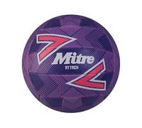 Mitre Attack Netball | Popular Style | Interactive Design | Soft-Touch, Purple/Pink/White, 4
