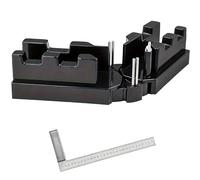 Mitre Block and Saw Set, Mitre Tool with Mitre Box, Professional Cutting Guide for Accurate Angles, Durable 30 cm Corner Ruler for Woodworking and DIY Projects