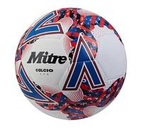 Mitre Calcio Evo 24 Football White Red Blue 30 Panel Ball Size 4