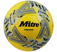 Mitre Calcio Evo 24 Football, Yellow/Black/Grey, 5