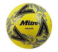 Mitre Calcio One Football - Neon Yellow/Black/Grey, Size 4