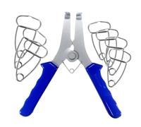 Mitre Clamps - Spring Clamps for Woodworking | Multipurpose Frame Clip | For Art Canvas, Tensioning, Carpentry, Wooden Furniture, Cabinet Construction, Carpentry, Frame, Moulding, Wood Composite