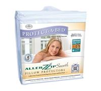 Mitre Comfort Allerzip Smooth Pillow Protector (2 pack)