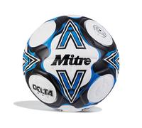 Mitre 24 Clubhouse Delta One Football White Black Blue
