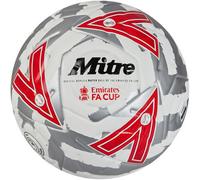 Mitre Emirates Fa Cup 2425 Match Football White/silver/red (4)
