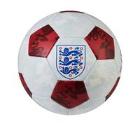 Mitre Engalnd Training 32 Football, White/Red, Size 5