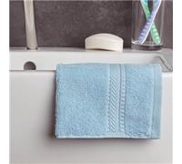 Mitre Essentials Nova Face Cloth Blue (10 Pack)