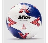 Mitre Adult Unisex FA Cup Train 2526 Football, White/Blue/Red, 4