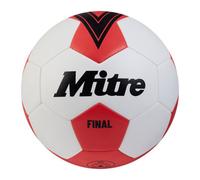 Mitre Final 24 Football White/red (5)