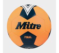 Mitre Final Recreational Football | Perfect for Kids | Football Gift, Fluo Orange/Tidal Teal, 3