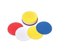 Mitre Flat Space Marker Cones | Set of 20 | Training Equipment | Sports Markers | Field Equipment Markers