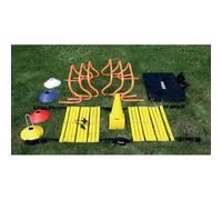Mitre Football Training Kit with Agility Ladders, Hurdles and Cones, Multicolour, One Size