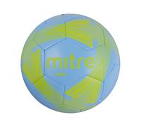 Mitre Impel L30P Football Highly Durable Shape Retention For All Ages Sky Blue Fluorescent Yellow Ball Size 3