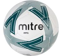 Mitre Impel L30P Football, Highly Durable, Shape Retention, White/Green, 2
