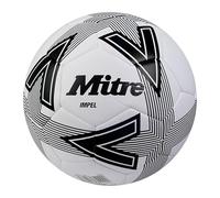 Mitre Impel Training Football,White/Black, 5
