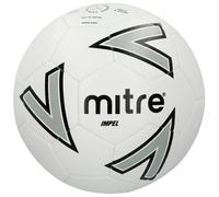 Mitre Impel Training Football Without Ball Pump, White, Size 4