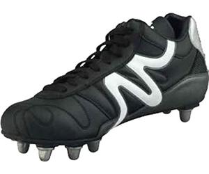 Mitre Italia 11 M Jnr S Rugby Boots - Black/Grey3 UK