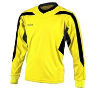Mitre Kids Frequency Football Match Day Shirt - Yellow/Black Small