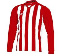 Mitre Kids Optimize Football Match Day Shirt - Scarlet/White, X-Small