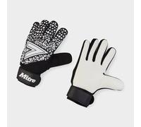 Mitre Magnetite Goalkeeper Gloves | Be Football Match Ready | Extra Comfort, Black/White, Size 8