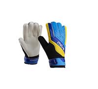 Mitre Magnetite Junior Goalkeeper Gloves Be Football Match Ready Extra Comfort BlackBlueYellow Size 6