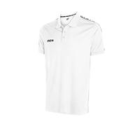 Mitre Men Delta Polo Shirt Delta Polo Shirt - White/Black, Extra Small/32-34 Inch
