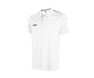 Mitre Men Delta Polo Shirt Delta Polo Shirt - White/Black, Extra Small Youth/24-26 Inch