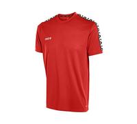 Mitre Men Delta T-Shirt Delta T-shirt - Scarlet/White, Extra Small/32-34 Inch