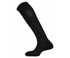 Mitre Men's Junior Mercury Plain Football Sports Socks Prostar Kids Mercury Plain Football Sock - Black, Size 12/2 (pack of 1)