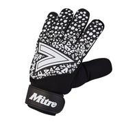 Mitre Men's Magnetite 2024 Goalkeeper Gloves in Black | Size: 6 Mitre Black 6