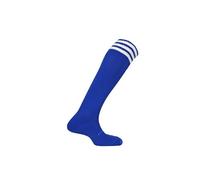 Mitre Mens Mercury 3 Stripe Football Sports Socks, Royal/White, Mini 12 UK Child - 2 UK EU