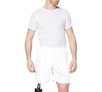 Mitre Men's Prime 2 Football Training Shorts, White, Large