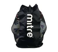 Mitre Mesh Football Bag in Black Mitre Black